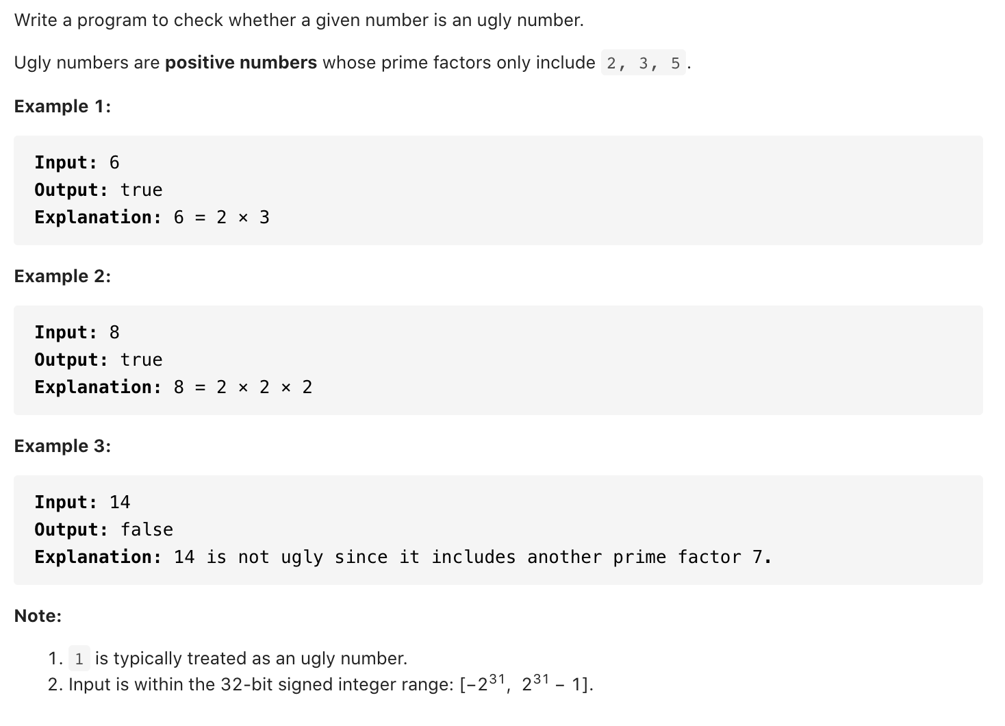 263. Ugly Number – Kickstart Coding