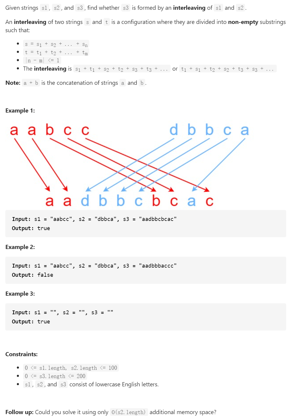 97. Interleaving String – Kickstart Coding