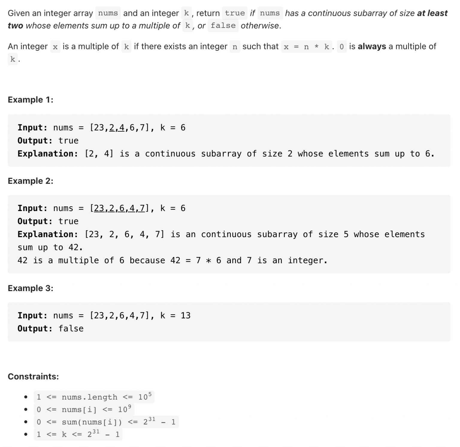 523-continuous-subarray-sum-kickstart-coding